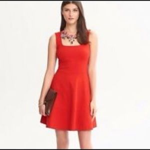 Banana Republic Red Pointe Dress